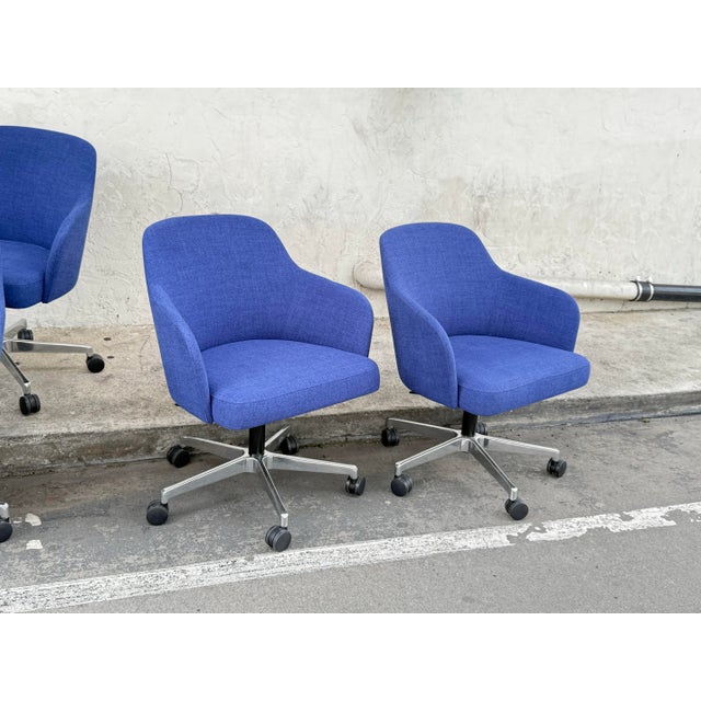 2020s Steelcase for West Elm Sterling Conference Office Chairs, Set of Six For Sale - Image 5 of 12