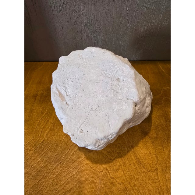 Vintage Plaster Abstract Natural Color Palette Sculpture / Giacometti For Sale - Image 4 of 6