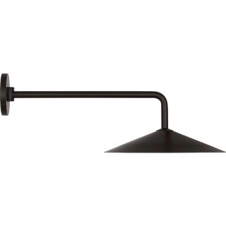 Amber Lewis for Visual Comfort Signature Ponce 9" Articulating Sconce in Modern Iron with Modern Iron Shade For Sale
