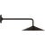 Amber Lewis for Visual Comfort Signature Ponce 9" Articulating Sconce in Modern Iron with Modern Iron Shade For Sale