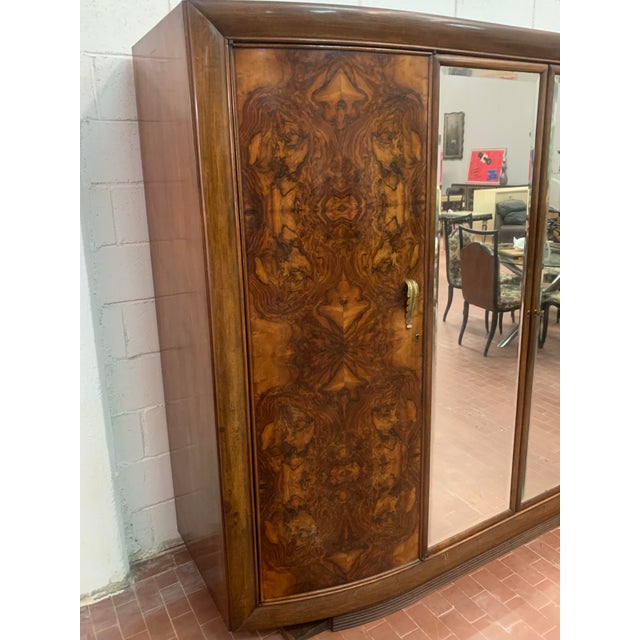Wardrobe with Bronze Handles, 1940s For Sale - Image 6 of 14