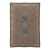 Rug & Kilim’s Oriental-Inspired Rug, Brown With Pastel Medallion For Sale