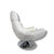 Vintage Swivel Lounge Chair with Chrome Tulip Base, 1970s For Sale - Image 4 of 8