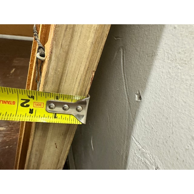 Vintage Still Life of Flowers 1960s Mid Century Impressionist Art Professionally Framed Oil Painting 27.5” X 23” Signed Bert 1964 For Sale - Image 10 of 10