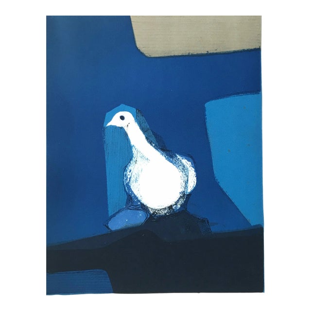 1969 Andre Minaux Original Lithograph V1-9 Mourlot For Sale