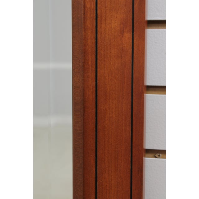 Stickley 21st Century Collection Cherry Wall Mirror For Sale - Image 10 of 13