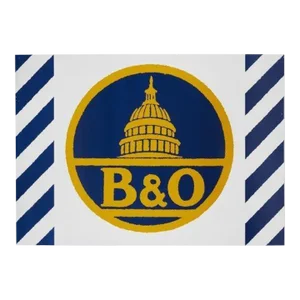 1987 B & O Panel from the Union Train Station Installation in Hartford, Connecticut