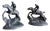1920s Horse and Rider Equestrian Bookends - A Pair For Sale
