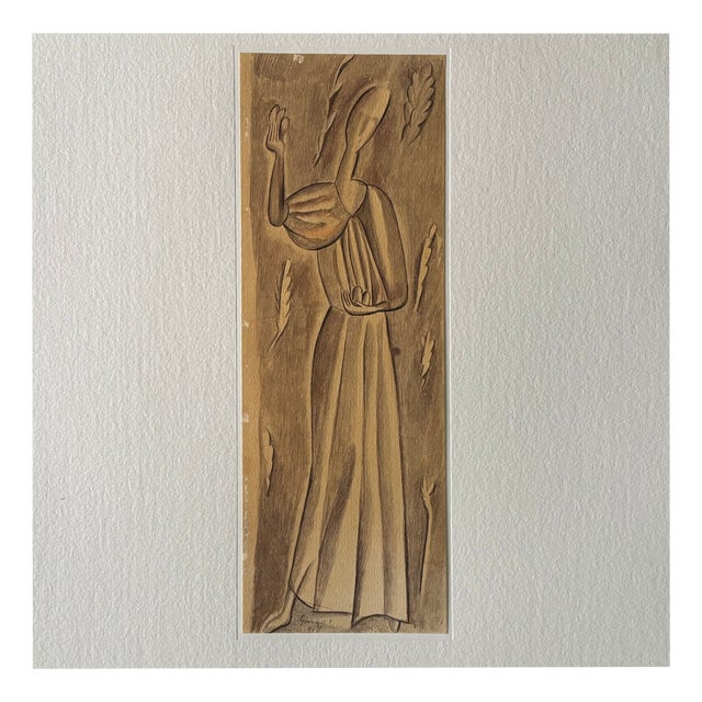 Giorgio Morandi, Figura, 1973, Lithograph For Sale