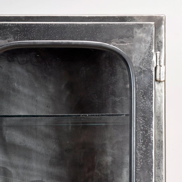 Black Vintage Medical Cabinet, 1970s For Sale - Image 8 of 10