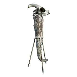 Jaume Plensa, Penagos Prize Sculpture, 1989, Bronze For Sale