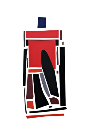 Hardedge Collage by Rolf Hans, 1994