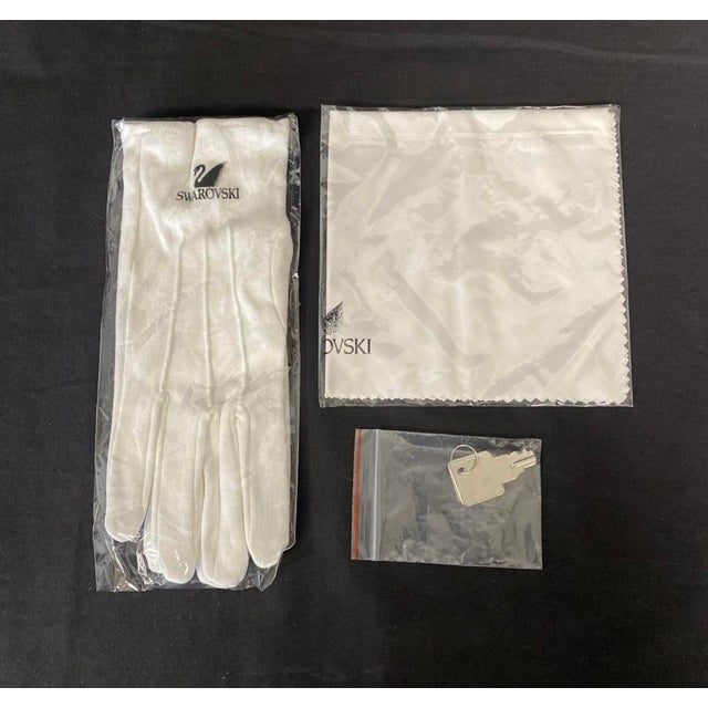 '06 Swarovski Limited Edition Elephant #6,109/10,000 W/ Base, Box, Certs & More! For Sale - Image 15 of 18