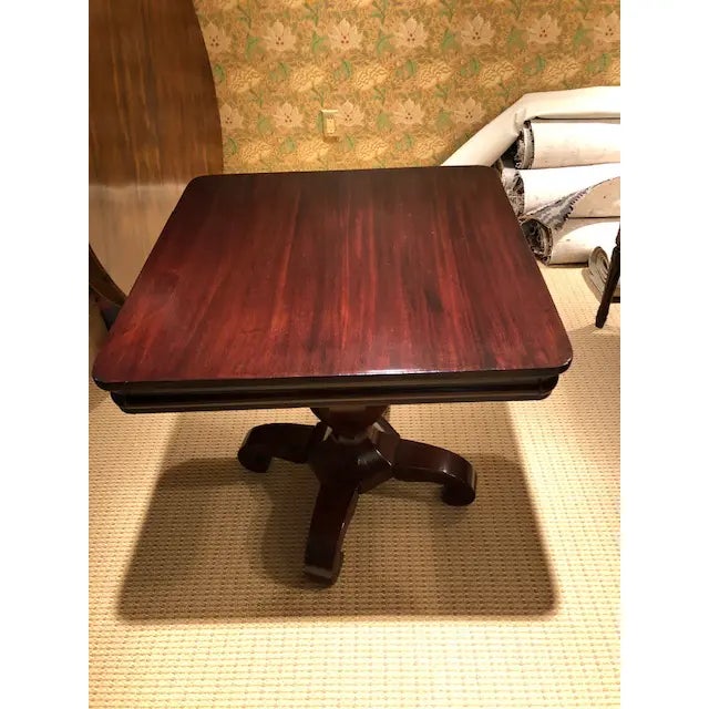 Traditional Late 19th Century American Empire End Table For Sale - Image 3 of 10