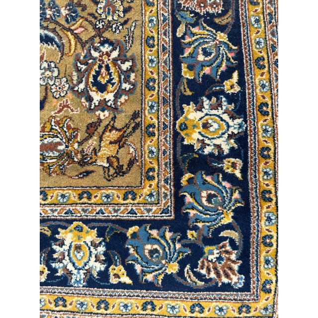 Mid-Century Kashan Rug, 1960s For Sale - Image 17 of 18
