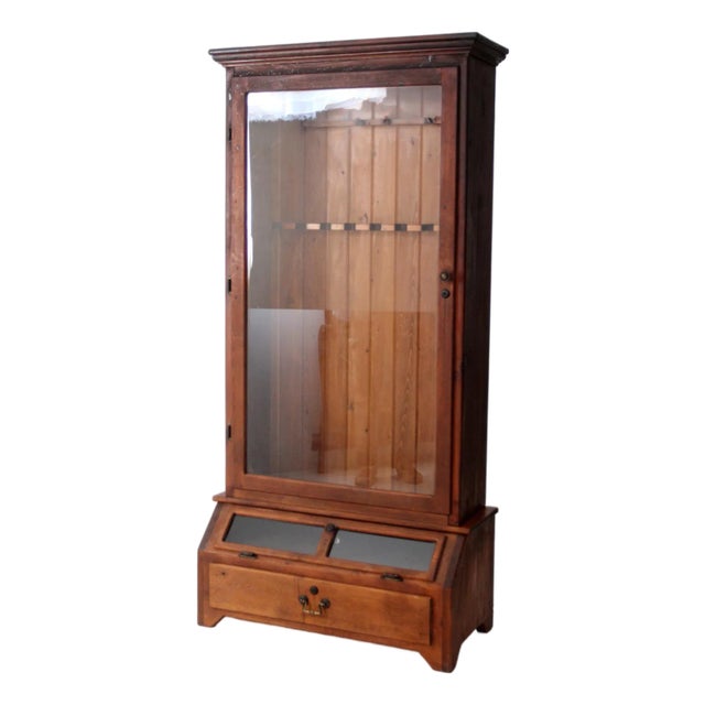 Vintage Pine Cabinet For Sale