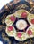 1920s Porcelain Decorative Bowl With Hand-Painted Roses and Cobalt Blue Rim by LPF Germany For Sale - Image 11 of 12