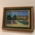 A 20th-Century French Oil Painting With Inscribed Text and Monogram. For Sale - Image 9 of 12