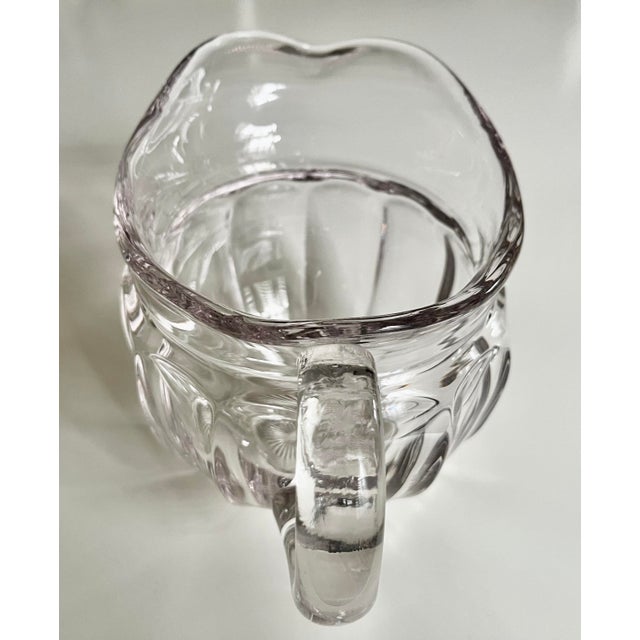 Vintage Heisey Cut Crystal 'Colonial Panel' Large Pitcher For Sale - Image 4 of 11