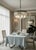 Large bronze & murano glass rod flush mount chandelier, 1940s a spectacular italian 1940s bronze flush mount chandelier,...