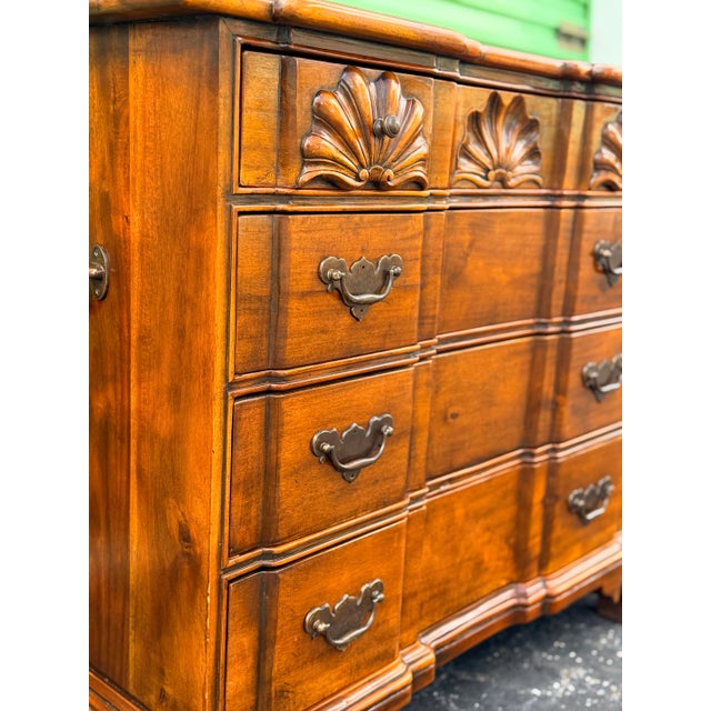 Theodore Alexander Chippendale Style Mahogany Block Front Chests-Set of Two . For Sale - Image 10 of 12
