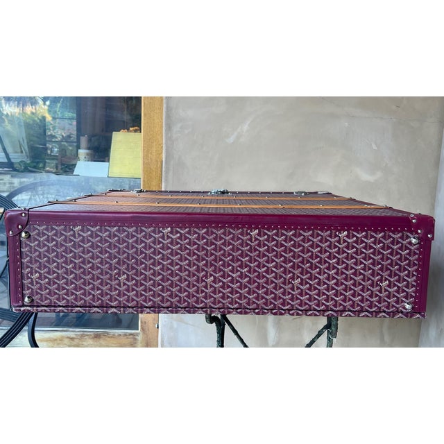 Wood Goyard Hand-Painted Store Display, Wood, French Provincial, 2005 For Sale - Image 7 of 18