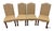 Vintage Traditional Farmhouse Style Upholstered Dining Chairs - Set of 4 For Sale - Image 12 of 12