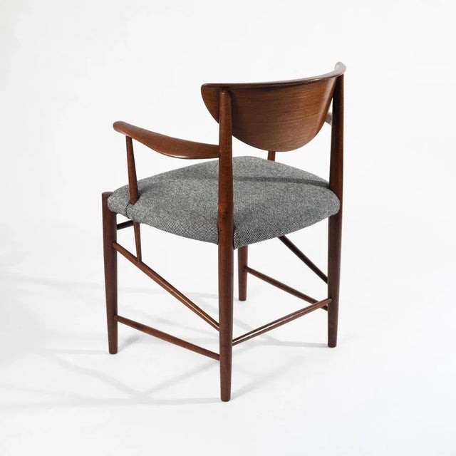 Armchair by Peter Hvidt & Orla Mølgaard-Nielsen for Søborg Furniture Factory, 1950s For Sale - Image 6 of 7