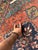 Antique Heriz Runner Lake Blue Rug 3 x 10.2 For Sale - Image 4 of 12