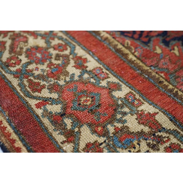 Textile Antique Malayer Rug 4'5'' x 6'3'' For Sale - Image 7 of 10