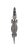 Vintage African Life Size Wooden Sculpture Black and White of a Crocodile Nuna Bobo Burkina Faso 78" For Sale - Image 4 of 8