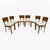 Italian Art Deco Walnut Dining Chairs, 1930s, Set of 6 For Sale - Image 12 of 12