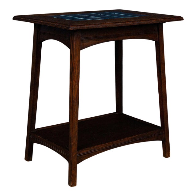 Pedestal Side Table, Early 1900s For Sale