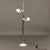 Vintage Floor Lamp in Aluminium, Italy, 1970s For Sale - Image 10 of 10
