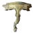 Vintage Italian Gold Gilt Wall Shelf For Sale