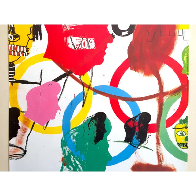 Jean Michel Basquiat & Andy Warhol Collaboration Vintage
