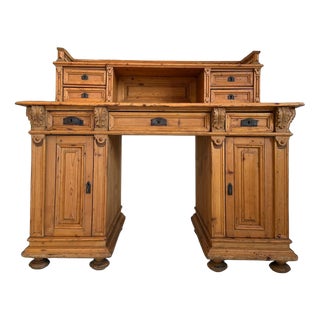 Gründerzeit Secretary in Softwood For Sale