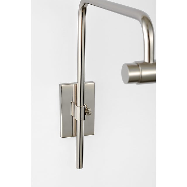 Thomas O'Brien for Visual Comfort Signature Kidd 30" Frame Mount Picture Light in Polished Nickel For Sale - Image 13 of 13