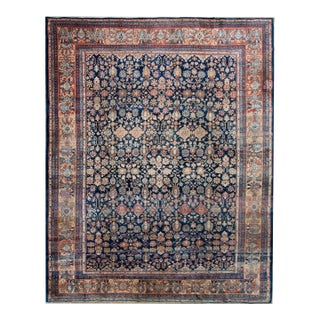 Early 20th Century Persian Sarouk Farahan Rug For Sale