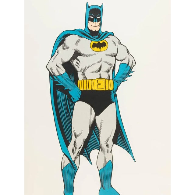 1960s Batman, The Caped Crusader, Comic Poster For Sale - Image 5 of 11