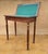 Oak Games Table with Green Felt Top, 1920s For Sale - Image 6 of 15