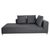 Opium Chaise Unit in Grey Wool from Ligne Roset For Sale - Image 4 of 7