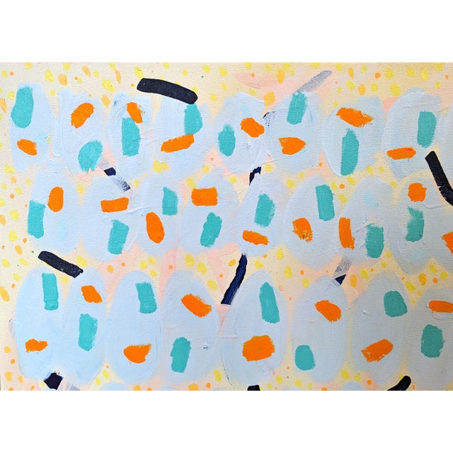 Peter Healy "Bouquet" Contemporary Colorful Vibrant Abstract Geometric Painting, 2023 For Sale - Image 4 of 10