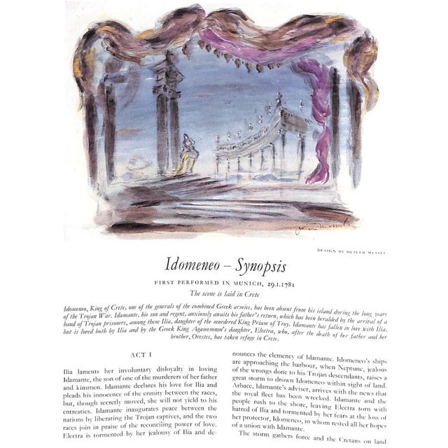 Mozart Bicentenary Glyndebourne Festival 1956 Programme Book For Sale - Image 4 of 12