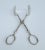 Metal Vintage Italian Silver Plate "Faux-Bamboo," Style Scissor Serving Tongs For Sale - Image 7 of 12