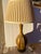 Mid-Century Modern Mid-Century Modern Textured Pottery Lamp For Sale - Image 3 of 13