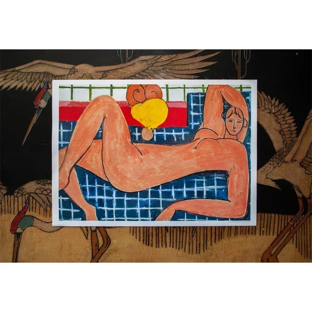 The School of Paris 1994 After Henri Matisse "Pink Nude", Large First Edition German Poster For Sale - Image 3 of 6