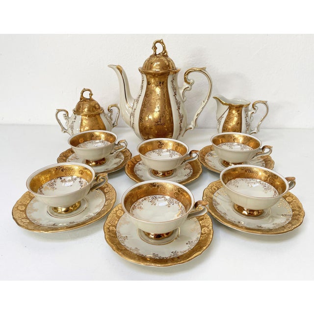 Tea Set for 5 from RKW, 1960s, Set of 13 For Sale - Image 12 of 16