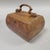 Late 19th Century Victorian Burl Walnut Box With Carved Rabbit Handle Decorative Tea Caddy For Sale - Image 5 of 9