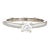 Cartier 0.30ct Diamond Engagement Ring Platinum Sz 5 Estate COA GIA Signed For Sale
